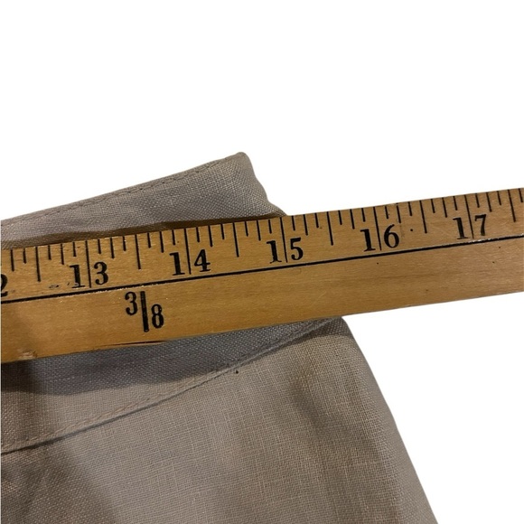 Ann Taylor Flare Linen Skirt - Picture 8 of 10